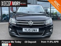 USED 2015 15 VOLKSWAGEN TIGUAN 2.0 TDI BlueMotion Tech Match SUV 5dr Diesel Manual 4WD Euro 6 (s/s) (150 ps) FULL SERVICE HISTORY 2 KEYS BOOK PACK SERVICED AS REQUIRED AND 1 YEAR MOT WITHIN THE SALE