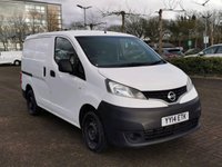 USED 2014 14 NISSAN NV200 1.5 dCi Acenta Panel Van 6dr Diesel Manual SWB Euro 5 (90 ps) 