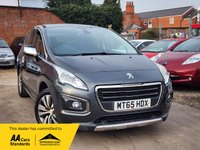 USED 2015 65 PEUGEOT 3008 1.6 HDi Active SUV 5dr Diesel ETG Euro 5 (s/s) (115 ps) Auto_&pound;20 Tax_Low Miles_1.6L_Ulez