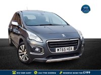 USED 2015 65 PEUGEOT 3008 1.6 HDi Active SUV 5dr Diesel ETG Euro 5 (s/s) (115 ps) Auto_&pound;20 Tax_Low Miles_1.6L_Ulez