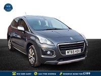 USED 2015 65 PEUGEOT 3008 1.6 HDi Active SUV 5dr Diesel ETG Euro 5 (s/s) (115 ps) Auto_&pound;20 Tax_Low Miles_1.6L_Ulez