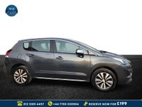 USED 2015 65 PEUGEOT 3008 1.6 HDi Active SUV 5dr Diesel ETG Euro 5 (s/s) (115 ps) Auto_&pound;20 Tax_Low Miles_1.6L_Ulez