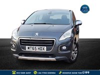 USED 2015 65 PEUGEOT 3008 1.6 HDi Active SUV 5dr Diesel ETG Euro 5 (s/s) (115 ps) Auto_&pound;20 Tax_Low Miles_1.6L_Ulez