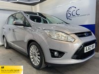 USED 2012 62 FORD GRAND C-MAX 1.6 TDCi Titanium MPV 5dr Diesel Manual Euro 5 (115 ps) 7 Seats, Park Assist, 1 Previous Owner