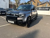 USED 2022 72 LAND ROVER DEFENDER 2.0 P400e 15.4kWh X SUV 5dr Petrol Plug-in Hybrid Auto 4WD Euro 6 (s/s) (404 ps) EXTENDED WARRANTY AVAILABLE
