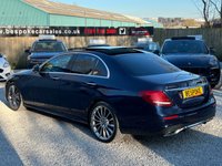 USED 2018 18 MERCEDES-BENZ E-CLASS 3.0 E350d V6 AMG Line (Premium) Saloon 4dr Diesel G-Tronic+ Euro 6 (s/s) (258 ps) PANORAMIC SUNROOF! RARE CAR!