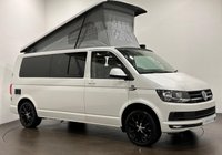 USED 2016 16 VOLKSWAGEN CAMPER 2.0 TDI T28 BlueMotion Tech Highline All Seasons Camper  5dr Diesel Manual FWD LWB Euro 5 (s/s) (102 ps) All Seasons Camper 4 Berth fully lined and insulated, Long Wheel Base, Fiamma 3M Side Awning, Double swivel and fold passenger seat, privacy windows, airconditioning, webasto diesel night heater,        oning,