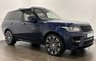 USED 2015 15 LAND ROVER RANGE ROVER 4.4 SD V8 Vogue SE SUV 5dr Diesel Auto 4WD Euro 5 (339 ps) Hosting a generous specification, Head up display, Sliding panoramic roof, Adaptive xenon led signature lights, full size spare, rear centre console, striking loire metallic blue, contrast ivory full leather interior complete service record
