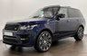 USED 2015 15 LAND ROVER RANGE ROVER 4.4 SD V8 Vogue SE SUV 5dr Diesel Auto 4WD Euro 5 (339 ps) Hosting a generous specification, Head up display, Sliding panoramic roof, Adaptive xenon led signature lights, full size spare, rear centre console, striking loire metallic blue, contrast ivory full leather interior complete service record