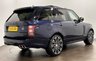USED 2015 15 LAND ROVER RANGE ROVER 4.4 SD V8 Vogue SE SUV 5dr Diesel Auto 4WD Euro 5 (339 ps) Hosting a generous specification, Head up display, Sliding panoramic roof, Adaptive xenon led signature lights, full size spare, rear centre console, striking loire metallic blue, contrast ivory full leather interior complete service record