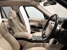 USED 2015 15 LAND ROVER RANGE ROVER 4.4 SD V8 Vogue SE SUV 5dr Diesel Auto 4WD Euro 5 (339 ps) Hosting a generous specification, Head up display, Sliding panoramic roof, Adaptive xenon led signature lights, full size spare, rear centre console, striking loire metallic blue, contrast ivory full leather interior complete service record