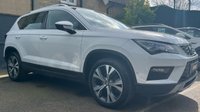 USED 2019 69 SEAT ATECA 1.5 TSI EVO SE Technology SUV 5dr Petrol DSG Euro 6 (s/s) (150 ps) Dual zone climate control A/C, Satellite navigation, Cruise control, Bluetooth connectivity for calls and music, Voice control, USB and AUX input, Paddleshift gears, Different drive modes, USB, AUX, Keyless Entry, Blindspot Monitor, Power folding heated wingmirrors, DAB radio, LED daytime running lights, Front Sensors, Rear Parking sensors, 18" Alloy wheels,Apple Car Play & Android Auto.