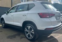 USED 2019 69 SEAT ATECA 1.5 TSI EVO SE Technology SUV 5dr Petrol DSG Euro 6 (s/s) (150 ps) Dual zone climate control A/C, Satellite navigation, Cruise control, Bluetooth connectivity for calls and music, Voice control, USB and AUX input, Paddleshift gears, Different drive modes, USB, AUX, Keyless Entry, Blindspot Monitor, Power folding heated wingmirrors, DAB radio, LED daytime running lights, Front Sensors, Rear Parking sensors, 18" Alloy wheels,Apple Car Play & Android Auto.