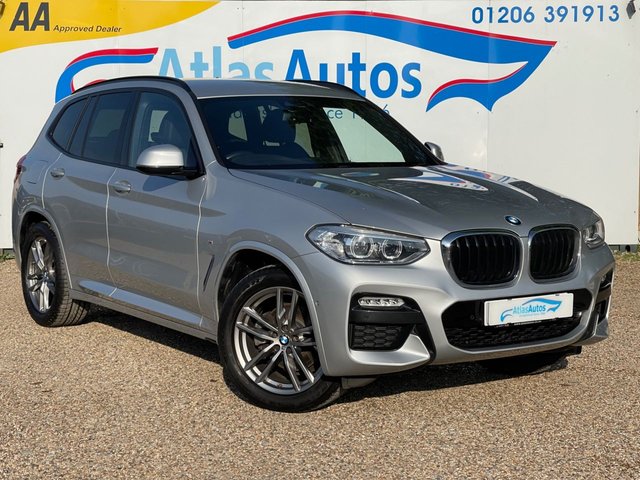 2019 19 BMW X3 2.0 20d M Sport SUV 5dr Diesel Auto xDrive Euro 6 (s/s) (190 ps) 4WD, AUTOMATIC, FULL SERVICE HISTORY, Heated Leather Seats, Reverse Camera, Sat Nav, Power Tailgate, Front + Rear Park Sensors, 19" Alloy Wheels, ABS, Traction Control, Dual Climate Control, Cruise Control, DAB Radio
