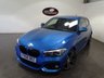 USED 2018 68 BMW 1 SERIES 1.5 118i M Sport Shadow Edition Hatchback 3dr Petrol Auto Euro 6 (s/s) (136 ps) SAT NAV LEATHER CRUISE H/KARDON PARK SENSORS ONLY 8000 MILES