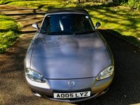 USED 2005 05 MAZDA MX-5 1.8 Sport Convertible 2dr Petrol Manual (215 g/km, 146 bhp) LAST OWNER SINCE 2007//ONLY 31,446 MILES//FULL BLACK HEATED LEATHER SEATS//STUNNING CONDITION INSIDE AND OUT//GREAT SERVICE HISTORY//ALLOYS 146 bhp) LAST OWNER SINCE 2007//ONLY 31,446 MILES//FULL BLACK HEATED LEATHER SEATS//STUNNING CONDITION INSIDE AND OUT//GREAT SERVICE HISTORY//ALLOYS