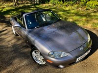 USED 2005 05 MAZDA MX-5 1.8 Sport Convertible 2dr Petrol Manual (215 g/km, 146 bhp) LAST OWNER SINCE 2007//ONLY 31,446 MILES//FULL BLACK HEATED LEATHER SEATS//STUNNING CONDITION INSIDE AND OUT//GREAT SERVICE HISTORY//ALLOYS 146 bhp) LAST OWNER SINCE 2007//ONLY 31,446 MILES//FULL BLACK HEATED LEATHER SEATS//STUNNING CONDITION INSIDE AND OUT//GREAT SERVICE HISTORY//ALLOYS