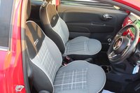 USED 2017 17 FIAT 500 1.2 Lounge Hatchback 3dr Petrol Manual Euro 6 (s/s) (69 bhp) VIEW AND RESERVE ONLINE OR CALL 01527-853940 FOR MORE INFO.