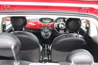 USED 2018 18 FIAT 500 1.2 Lounge Hatchback 3dr Petrol Manual Euro 6 (s/s) (69 bhp) FINISHED IN PASODOBLE RED