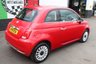 USED 2018 18 FIAT 500 1.2 Lounge Hatchback 3dr Petrol Manual Euro 6 (s/s) (69 bhp) FINISHED IN PASODOBLE RED