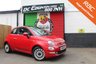 USED 2018 18 FIAT 500 1.2 Lounge Hatchback 3dr Petrol Manual Euro 6 (s/s) (69 bhp) FINISHED IN PASODOBLE RED