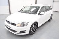 USED 2015 15 VOLKSWAGEN GOLF 2.0 TDI BlueMotion Tech GT Estate 5dr Diesel Manual Euro 5 (s/s) (150 ps) Satellite Navigation, Cruise Control, Parking Sensors