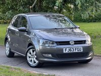 USED 2013 63 VOLKSWAGEN POLO 1.4 Match Edition Hatchback 5dr Petrol Manual Euro 5 (85 ps) 