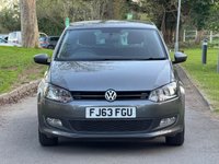 USED 2013 63 VOLKSWAGEN POLO 1.4 Match Edition Hatchback 5dr Petrol Manual Euro 5 (85 ps) 