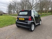 USED 2008 SMART FORTWO 1.0 Passion Cabriolet 2dr Petrol Auto Euro 4 (71 bhp) 