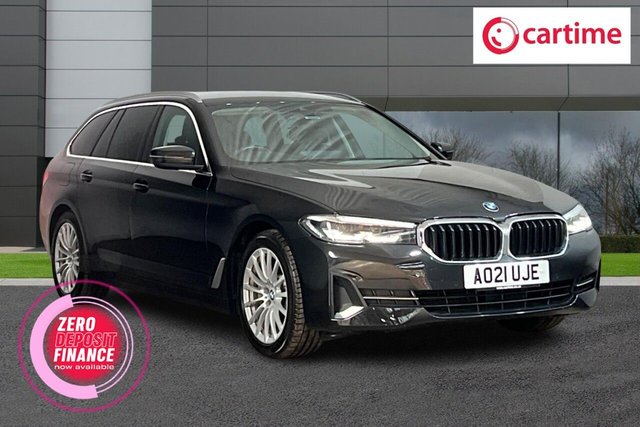 View our BMW 5 Series 2.0 530e 12kWh SE Touring 5dr Petrol Plug-in Hybrid Steptronic Euro 6 (s/s) (292 ps) Multimedia Display, Reverse Camera, Satellite Navigation, Heated Seats, Harmon Kardon