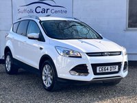 USED 2014 64 FORD KUGA 2.0 TDCi Titanium SUV 5dr Diesel Manual 2WD Euro 6 (s/s) (150 ps) www.suffolkcarcentre.co.uk - Located at Lowestoft