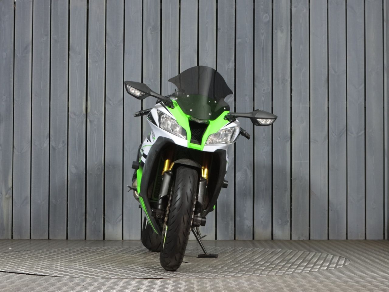 【Hi】 2014 KAWASAKI NINJA ZX-10R GREEN with 15925 miles - Used