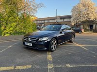 USED 2017 17 MERCEDES-BENZ E-CLASS 2.0 E220d SE (Premium) Saloon 4dr Diesel G-Tronic+ Euro 6 (s/s) (194 ps) Reverse Camera, Panoramic Sunroof
