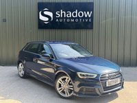 USED 2017 17 AUDI A3 2.0 TFSI S line Sportback 5dr Petrol S Tronic Euro 6 (s/s) (190 ps) 