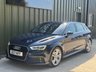 USED 2017 17 AUDI A3 2.0 TFSI S line Sportback 5dr Petrol S Tronic Euro 6 (s/s) (190 ps) 