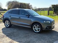 USED 2013 X AUDI Q3 2.0 TDI S line SUV 5dr Diesel Manual quattro Euro 5 (s/s) (177 ps) GREAT SPEC QUATTRO 4WD