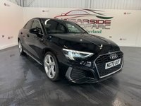 USED 2021 70 AUDI A3 1.0 TFSI 30 S line Saloon 4dr Petrol Manual Euro 6 (s/s) (110 ps) keyless,leather,F/R sensors
