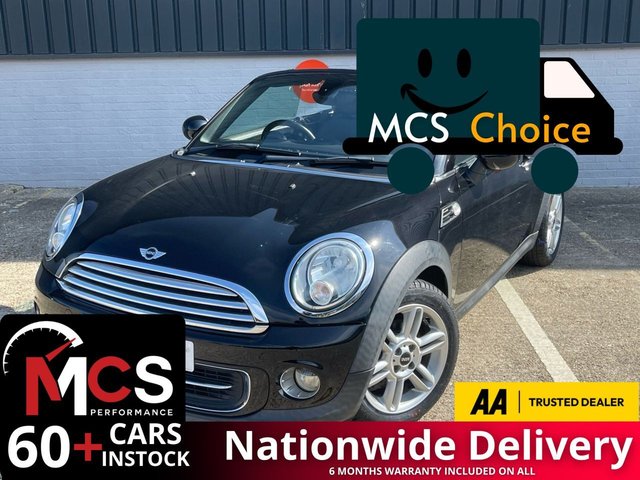 2012 12 MINI ROADSTER 1.6 Cooper Convertible 2dr Petrol Manual Euro 5 (s/s) (122 ps) NO TRUMP TARRIFS AT MCS !!