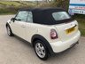 USED 2011 11 MINI CONVERTIBLE 1.6 One Convertible 2dr Petrol Manual Euro 5 (98 ps) 