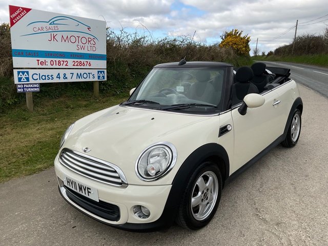 2011 11 MINI Convertible 1.6 One Convertible 2dr Petrol Manual Euro 5 (98 ps)