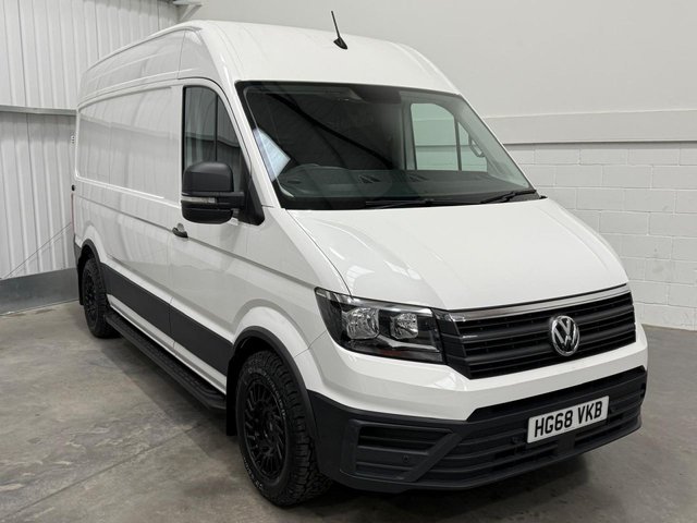 2019 68 Volkswagen Crafter 2.0 TDI CR35 BlueMotion Tech Trendline Panel Van 5dr Diesel Manual FWD MWB High Roof Euro 6 (s/s) (140 ps)
