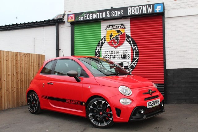 2019 68 Abarth 595 1.4 T-Jet Competizione 70th Hatchback 3dr Petrol Manual Euro 6 (180 bhp)