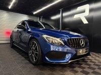 USED 2017 17 MERCEDES-BENZ C-CLASS 3.0 C43 V6 AMG (Premium Plus) Saloon 4dr Petrol G-Tronic+ 4MATIC Euro 6 (s/s) (367 ps) Pan Roof | FMBSH | 360 Cameras