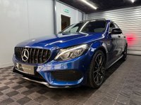 USED 2017 17 MERCEDES-BENZ C-CLASS 3.0 C43 V6 AMG (Premium Plus) Saloon 4dr Petrol G-Tronic+ 4MATIC Euro 6 (s/s) (367 ps) Pan Roof | FMBSH | 360 Cameras