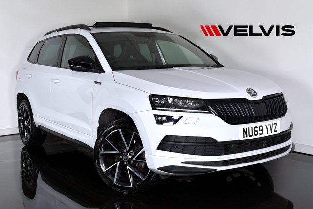 2019 69 Skoda Karoq 2.0 TSI SportLine SUV 5dr Petrol DSG 4WD Euro 6 (s/s) (190 ps)