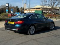 USED 2014 14 BMW 4 SERIES 3.0 430d Luxury Coupe 2dr Diesel Auto xDrive Euro 6 (s/s) (258 ps) WARRANTY INCLUDED - NATIONWIDE DELIVERY