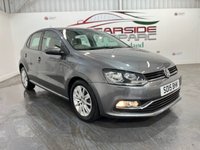 USED 2015 15 VOLKSWAGEN POLO 1.2 TSI BlueMotion Tech SE Hatchback 5dr Petrol Manual Euro 6 (s/s) (90 ps) Euro 6, 2 keys, FSH, alloys, A/C