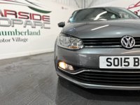 USED 2015 15 VOLKSWAGEN POLO 1.2 TSI BlueMotion Tech SE Hatchback 5dr Petrol Manual Euro 6 (s/s) (90 ps) Euro 6, 2 keys, FSH, alloys, A/C