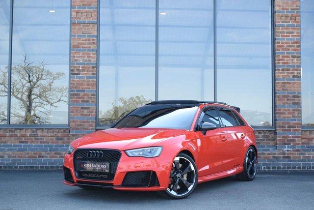2016 16 Audi Rs3 2.5 TFSI Sportback 5dr Petrol S Tronic quattro Euro 6 (s/s) (Nav) (367 ps)