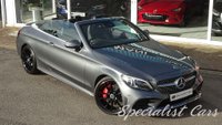 USED 2019 68 MERCEDES-BENZ C-CLASS 2.0 C300d AMG Line (Premium) Cabriolet 2dr Diesel G-Tronic+ Euro 6 (s/s) (245 ps) 